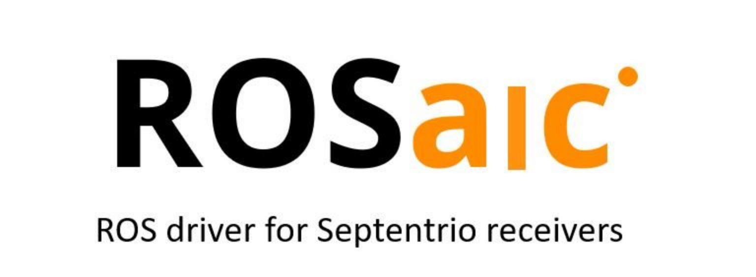 ROSaic 官方驱动标识(来源:septentrio_gnss_driver 官方 GitHub 仓库)
